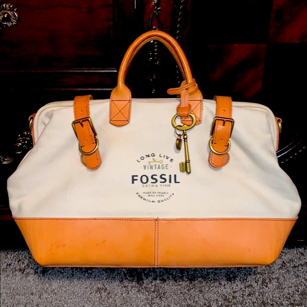 Fossil Long Live Vintage Satchel